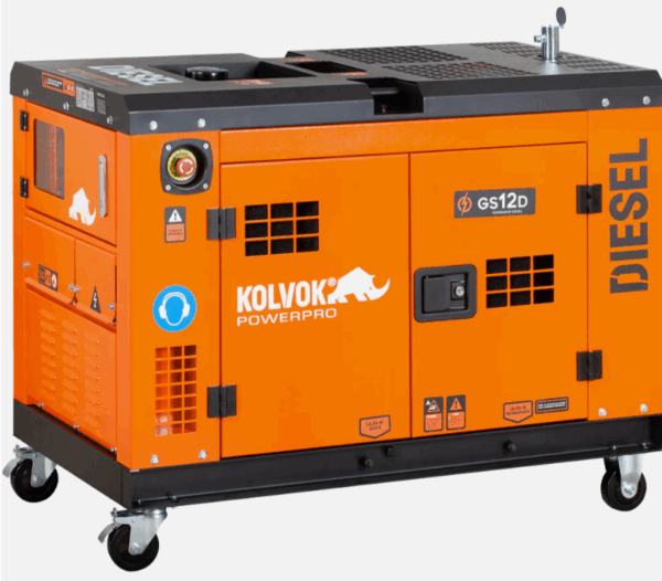 Generador Eléctrico diesel 10kVA KOLVOK GS12D