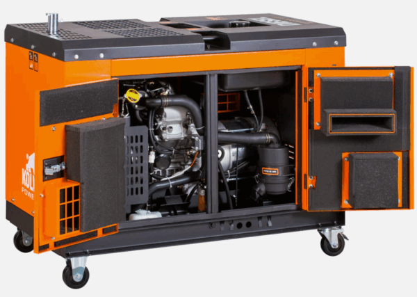Generador Eléctrico Diesel Trifásico 12kVA KOLVOK GS12D3 - Imagen 4