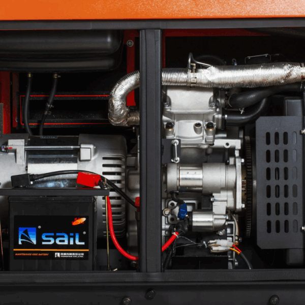 Generador Eléctrico Diesel Trifásico 12kVA KOLVOK GS12D3 - Imagen 3
