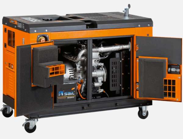 Generador Eléctrico Diesel Trifásico 12kVA KOLVOK GS12D3 - Imagen 2