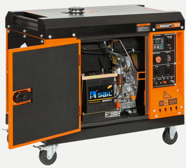 Generador Eléctrico diesel 5kVA KOLVOK GS700D - Imagen 2