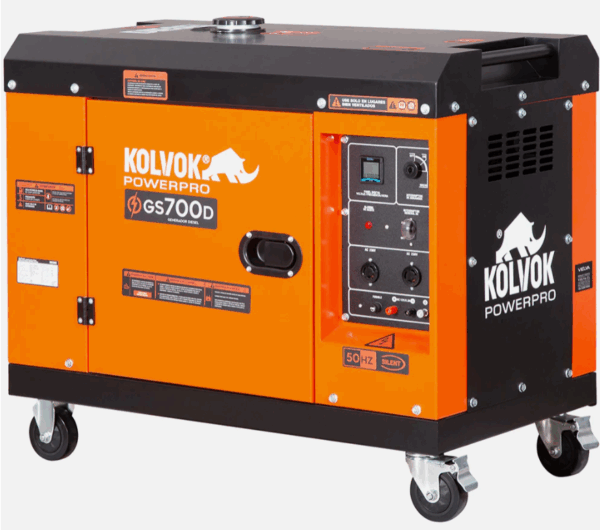 Generador Eléctrico diesel 5kVA KOLVOK GS700D