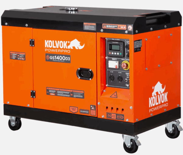 Generador Eléctrico Diesel Trifásico 14kVA KOLVOK GS1400D3
