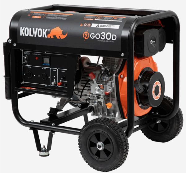 Generador Eléctrico diesel 3kVA KOLVOK GO30D