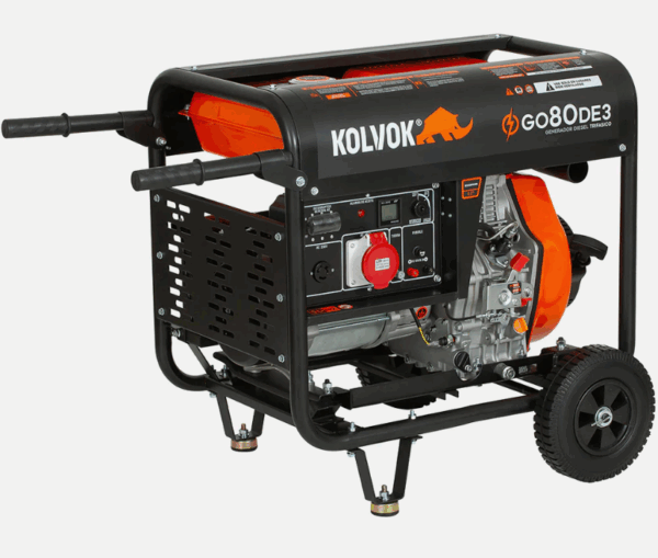 Generador Eléctrico diesel Trifásico 8.1kVA KOLVOK GO80DE3 - Imagen 3