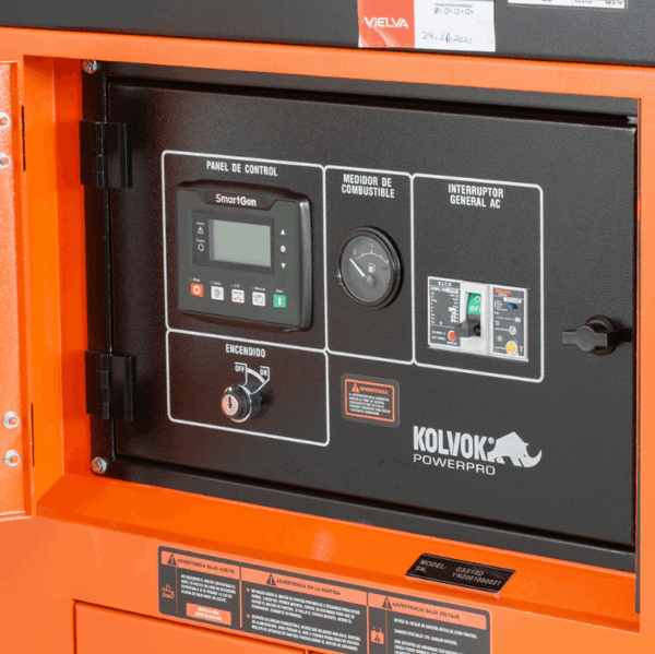 Generador Eléctrico Diesel 12kVA KOLVOK GSS14D - Imagen 7