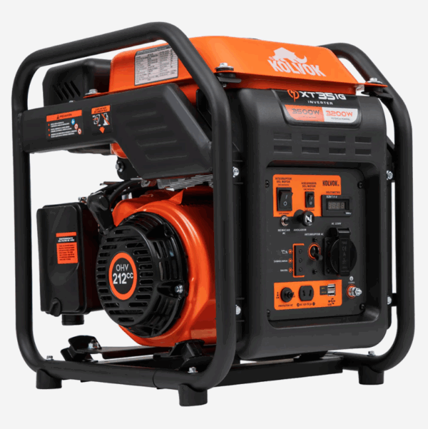 Generador Eléctrico Gasolina Inverter 3.5kVA KOLVOK XT35IG - Imagen 4